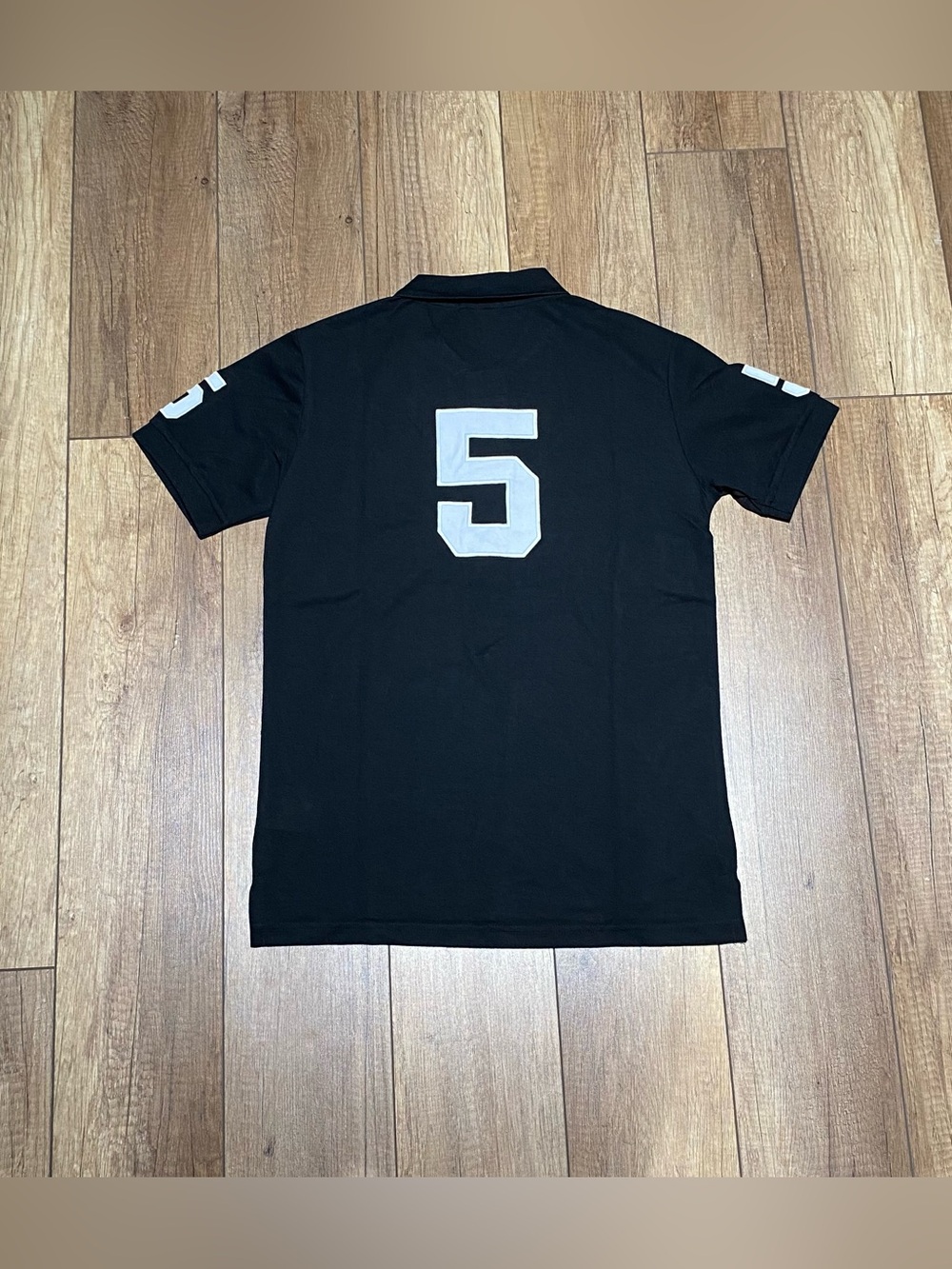 Polo Ralph Lauren Mens Black and White Polo Shirt Short Sleeve Brand New Medium - Picture 3 of 14